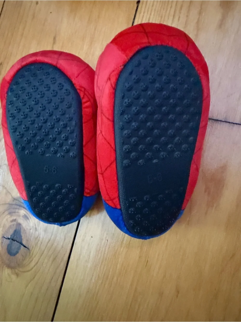 Spiderman Red and Blue Kids Slippers